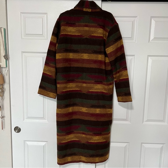 Rod’s Southwest Wool Blend Coat (Size Large) Multicolor - Picture 3 of 16